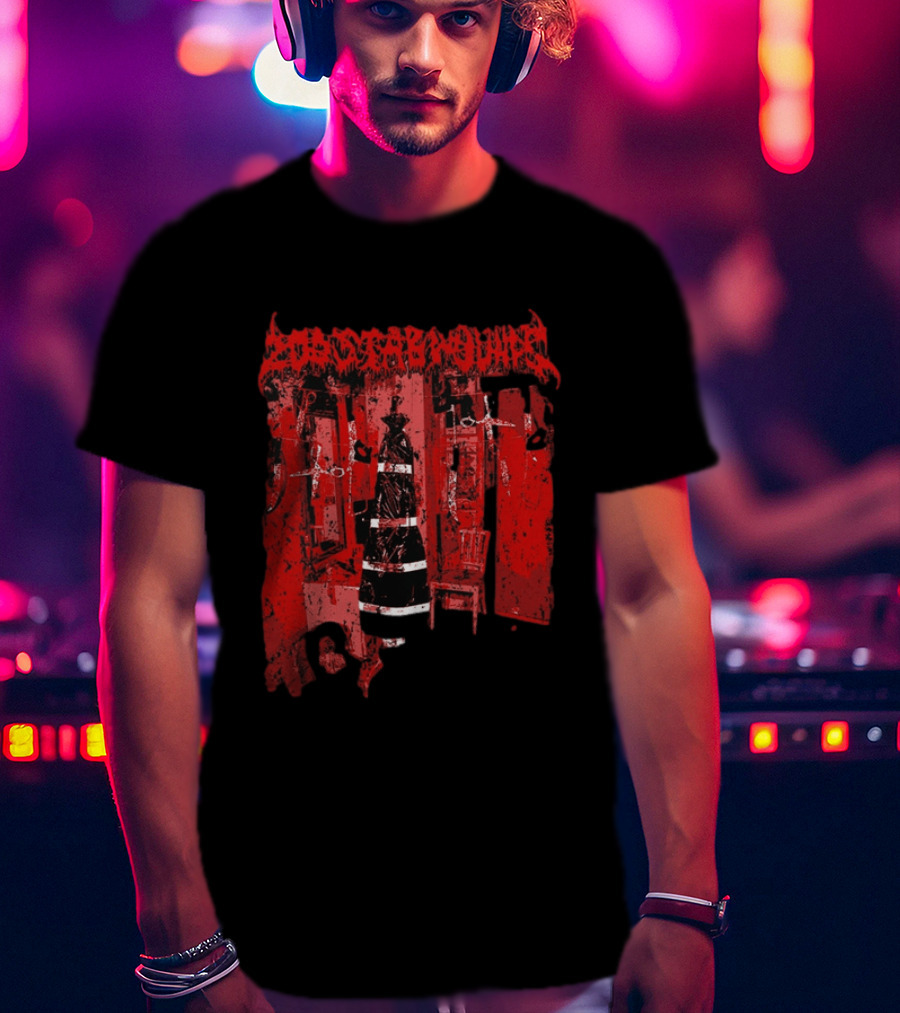 200 Stab Wounds Manual Manic Procedures Red Torture Chamber T-Shirt