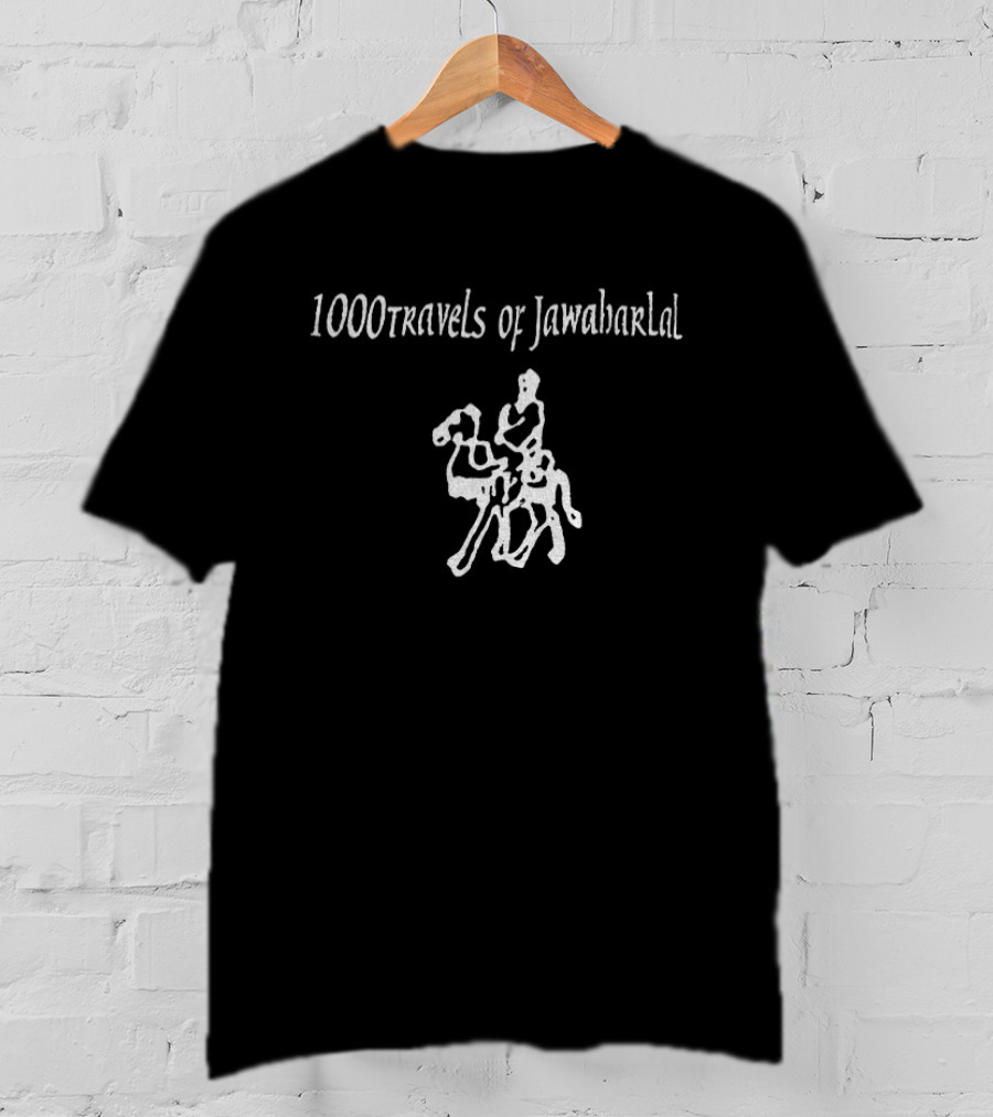 1000 Travels Of Jawaharlal Music Riding Artistry T-Shirt