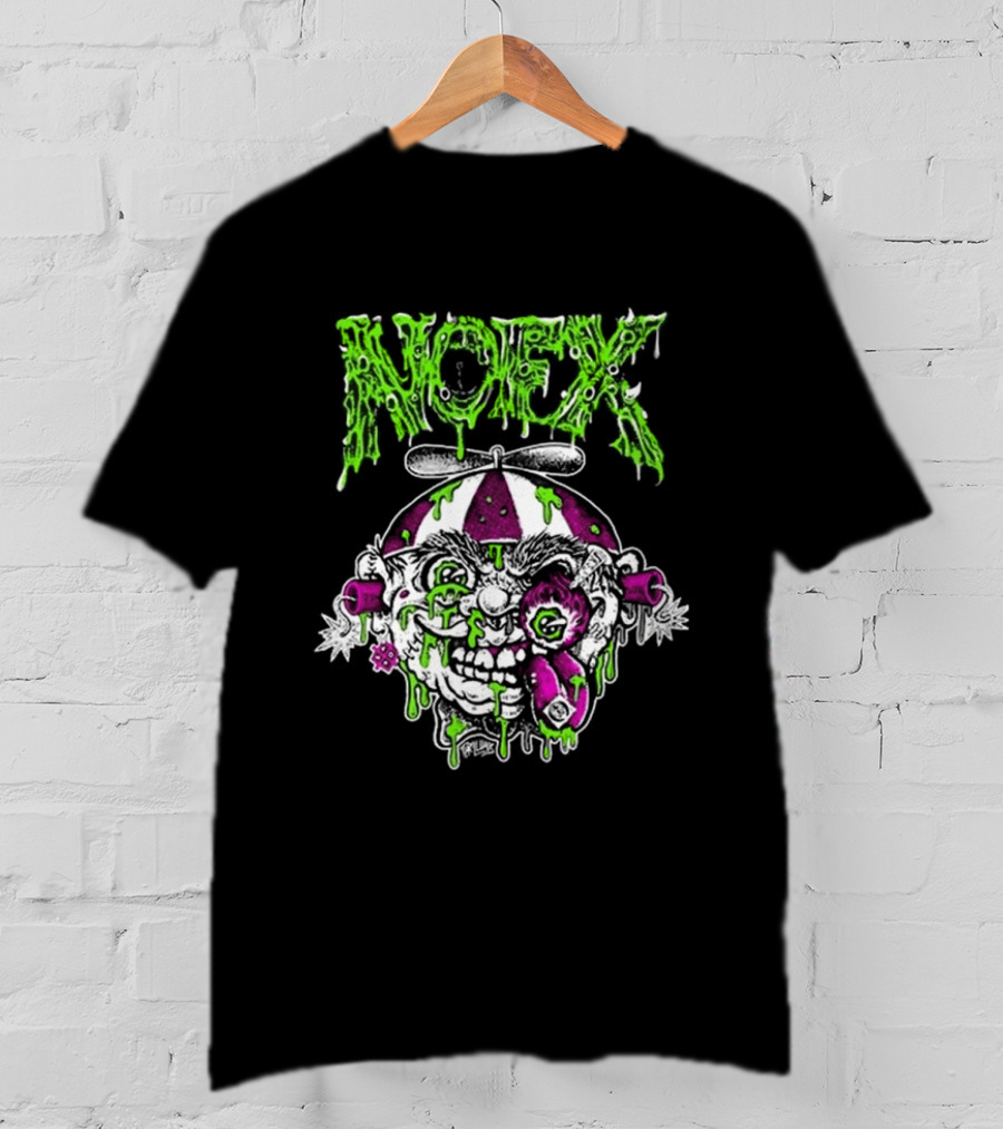 NOFX 2024 Slime Drenched Clown T-Shirt