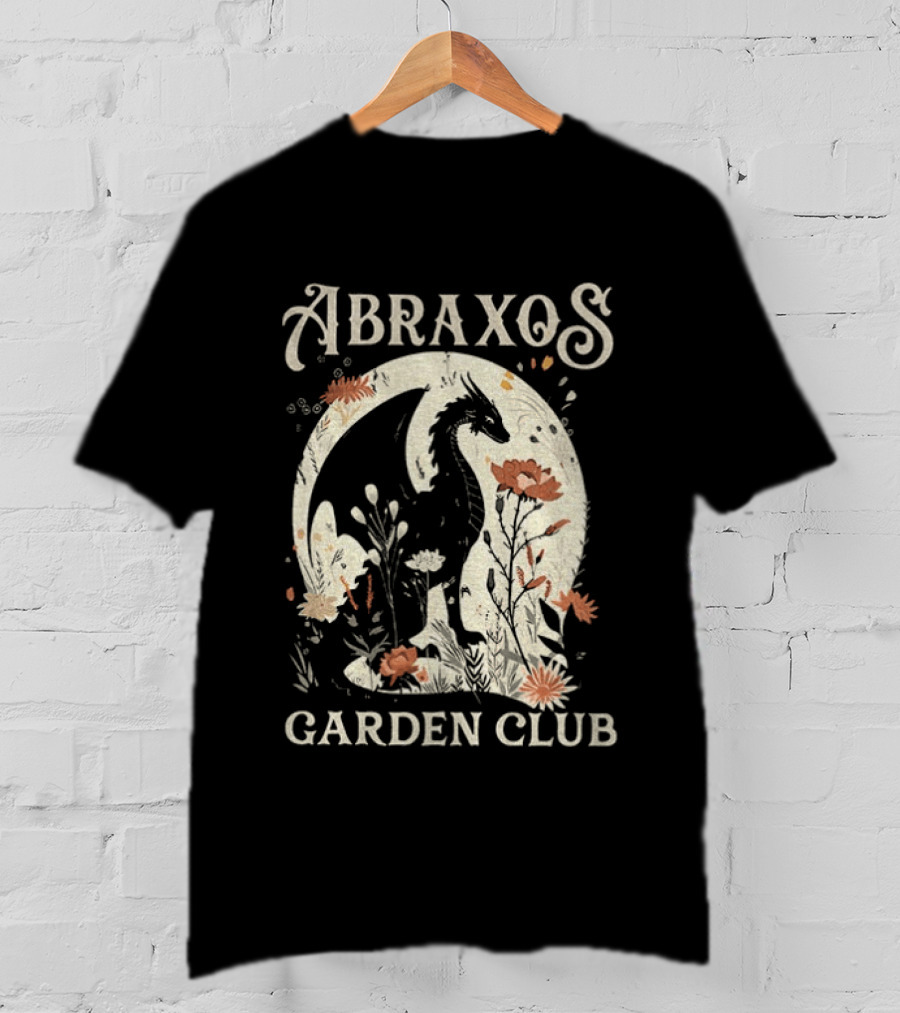 Abraxos Flower Garden Club Throne Of Glass T-Shirt