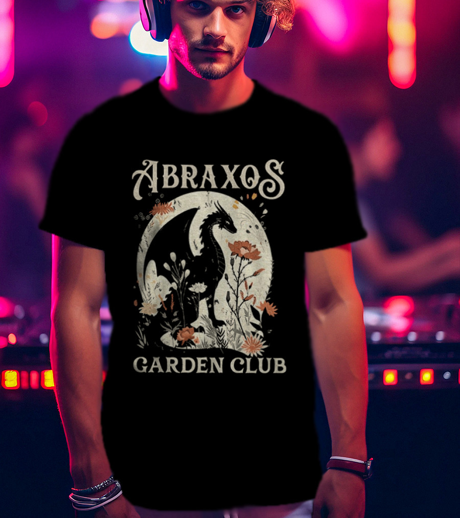 Abraxos Flower Garden Club Throne Of Glass T-Shirt