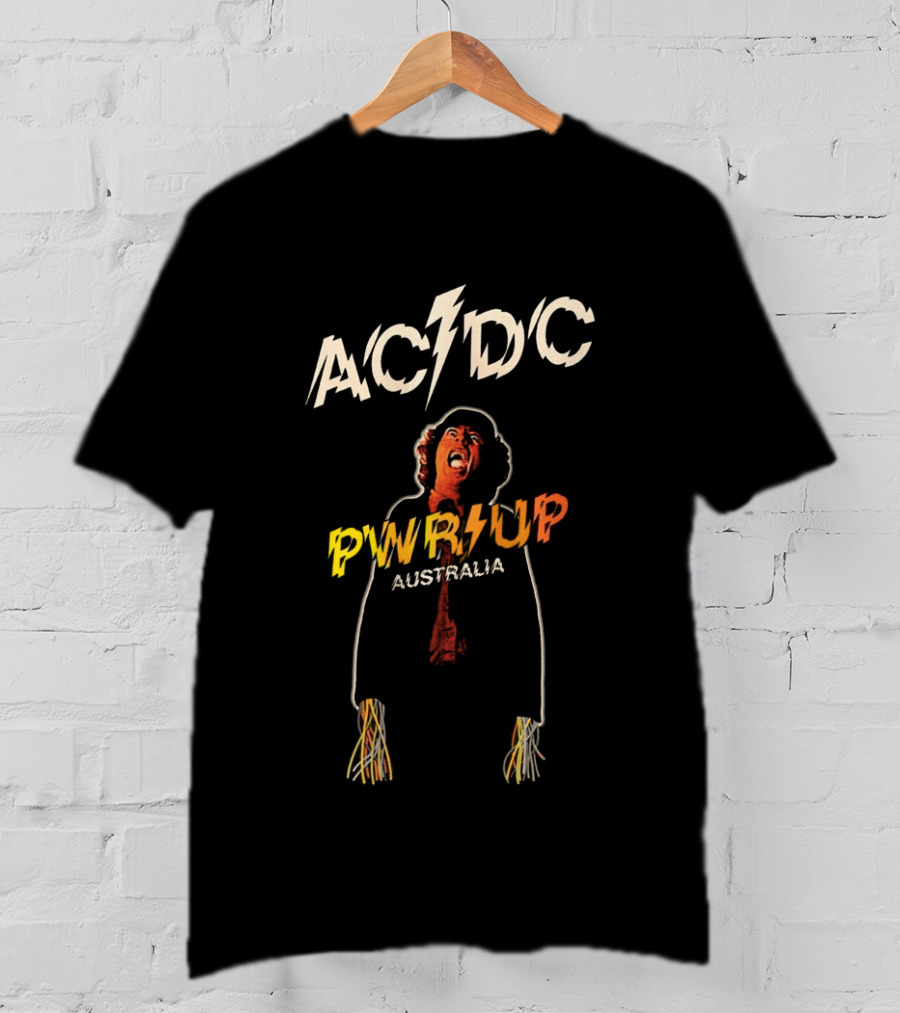 ACDC Powerage PWR UP Australia 2025 Tour T-Shirt