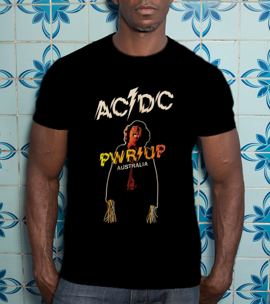 ACDC Powerage PWR UP Australia 2025 Tour T-Shirt