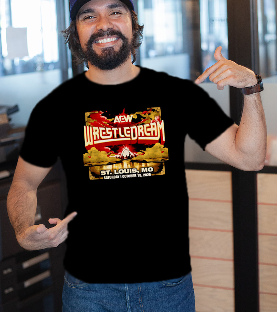 AEW WrestleDream October 18 2025 St Louis MO Event T-Shirt