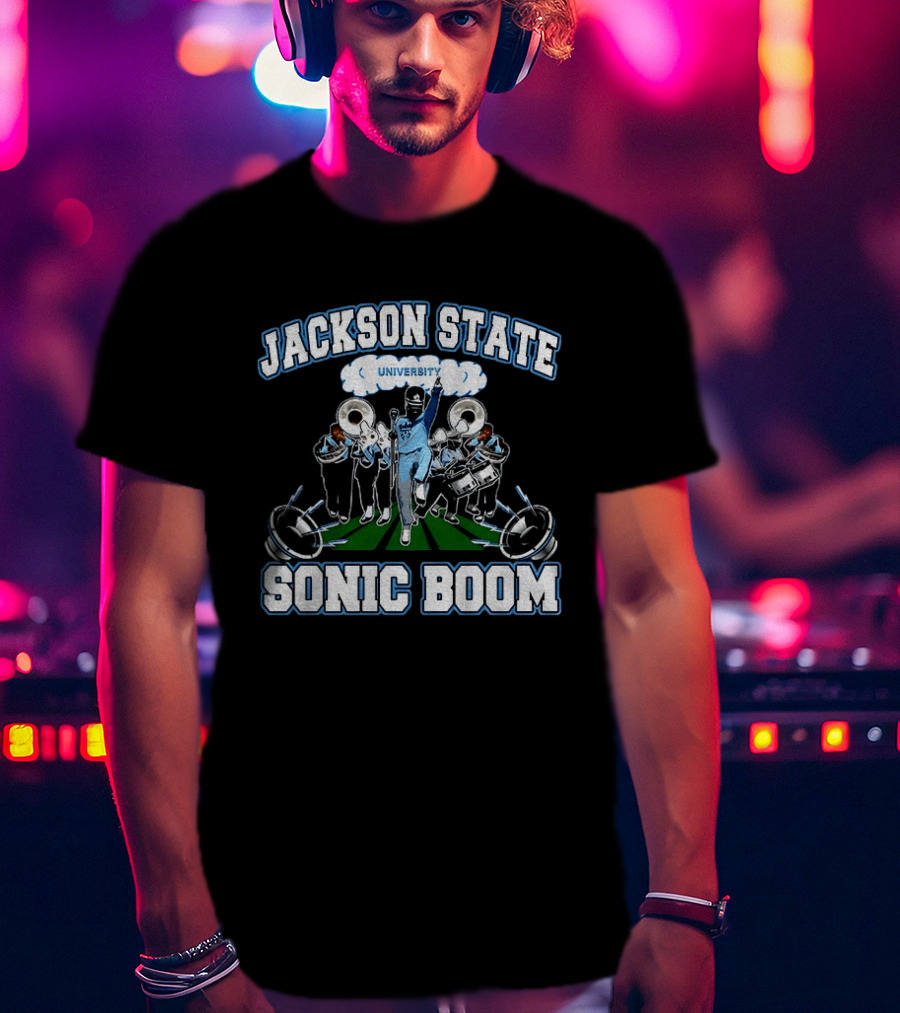 Jackson State University Sonic Boom Marching Band T-Shirt