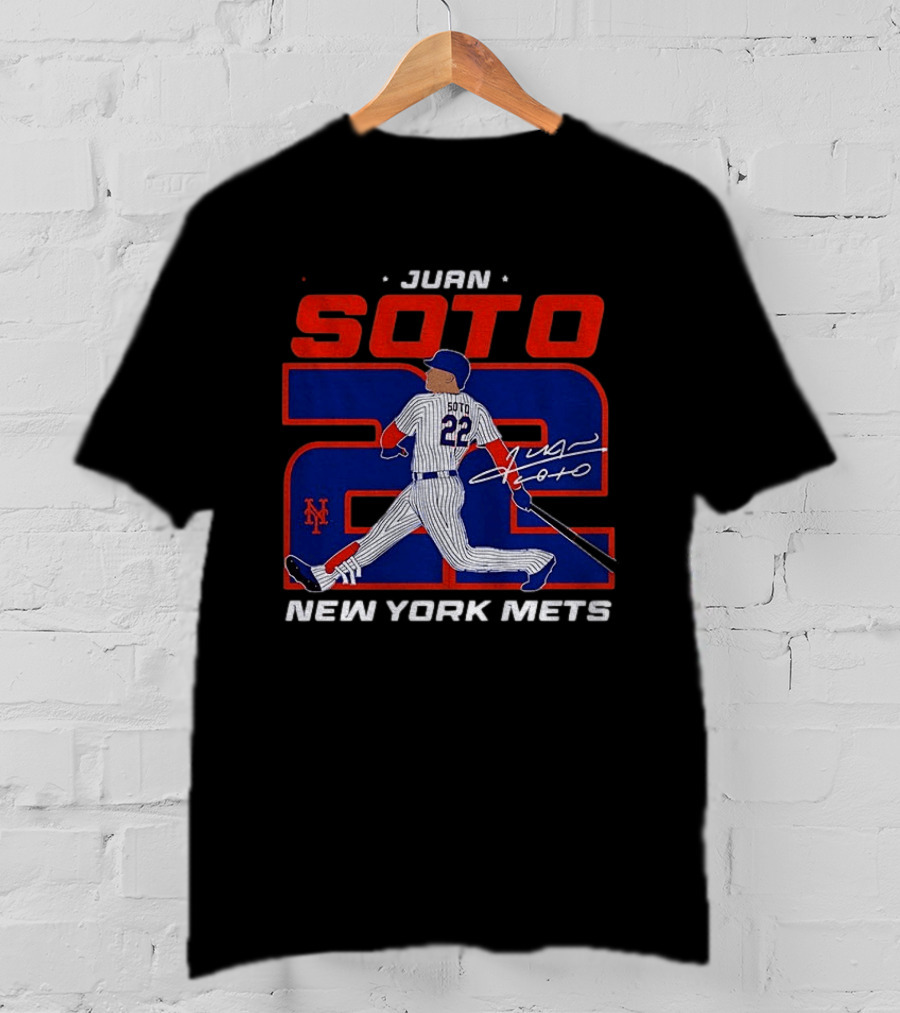 Juan Soto New York Mets 22 Baseball Player T-Shirt