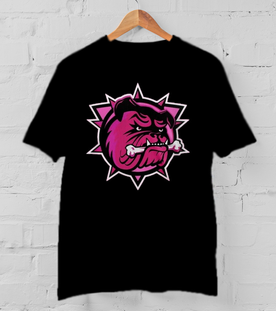 Brantford Bulldogs Pink In The Rink Night 2024 T-Shirt