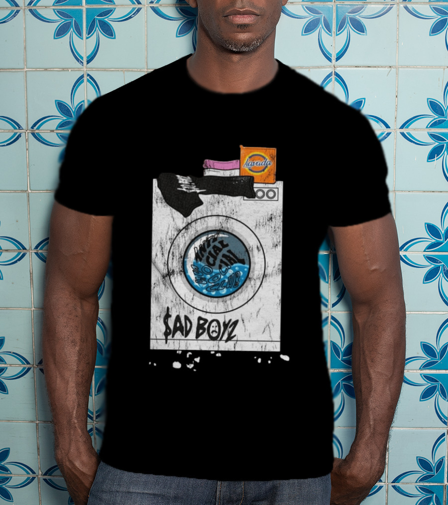 $AD BOYZ X ASSC Hang Me Out To Dry Laundry Machine Larada T-Shirt