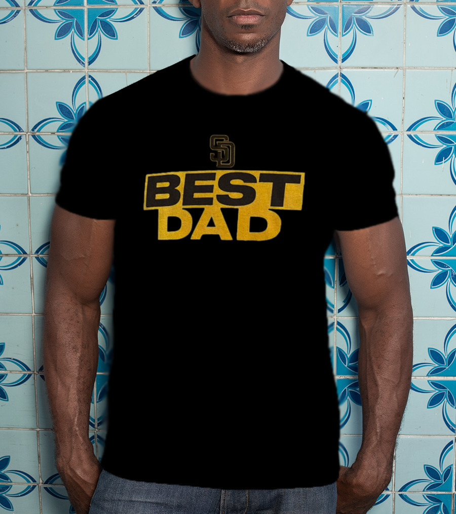 San Diego Padres Best Dad Father's Day MLB SD T-Shirt