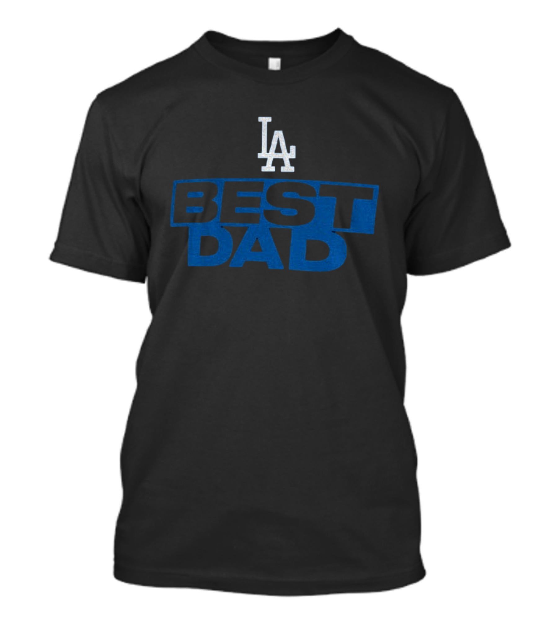Los Angeles Dodgers Best Dad LA Father's Day MLB T-Shirt