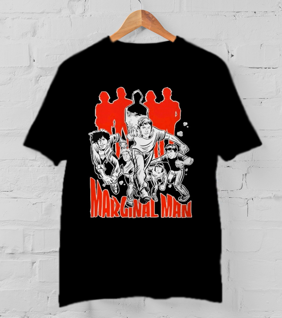 Marginal Man Identity Comic Style Group Of Characters T-Shirt