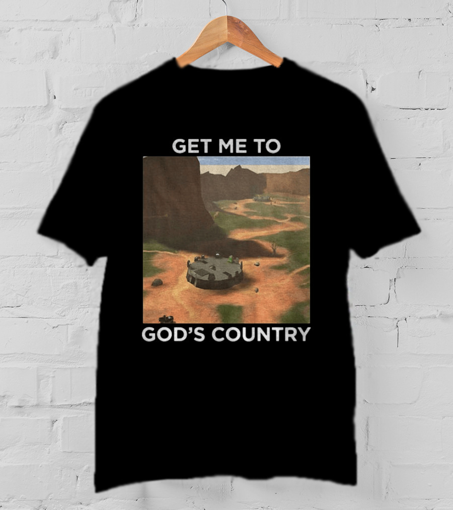 Get Me To God's Country Multiplayer Maps T-Shirt