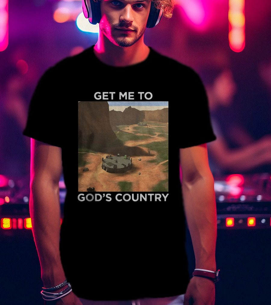 Get Me To God's Country Multiplayer Maps T-Shirt