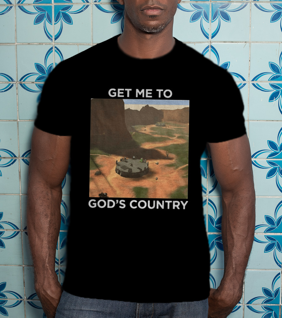 Get Me To God's Country Multiplayer Maps T-Shirt