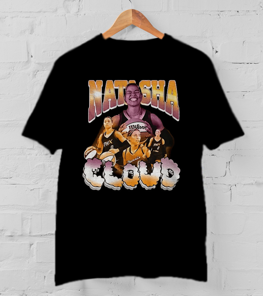 Natasha Cloud Phoenix Mercury WNBA Basketball Player T-Shirt