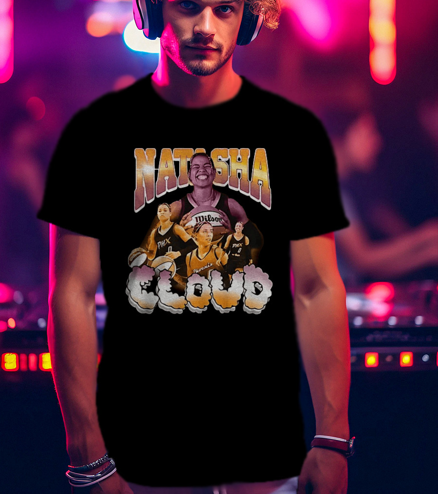 Natasha Cloud Phoenix Mercury WNBA Basketball Player T-Shirt