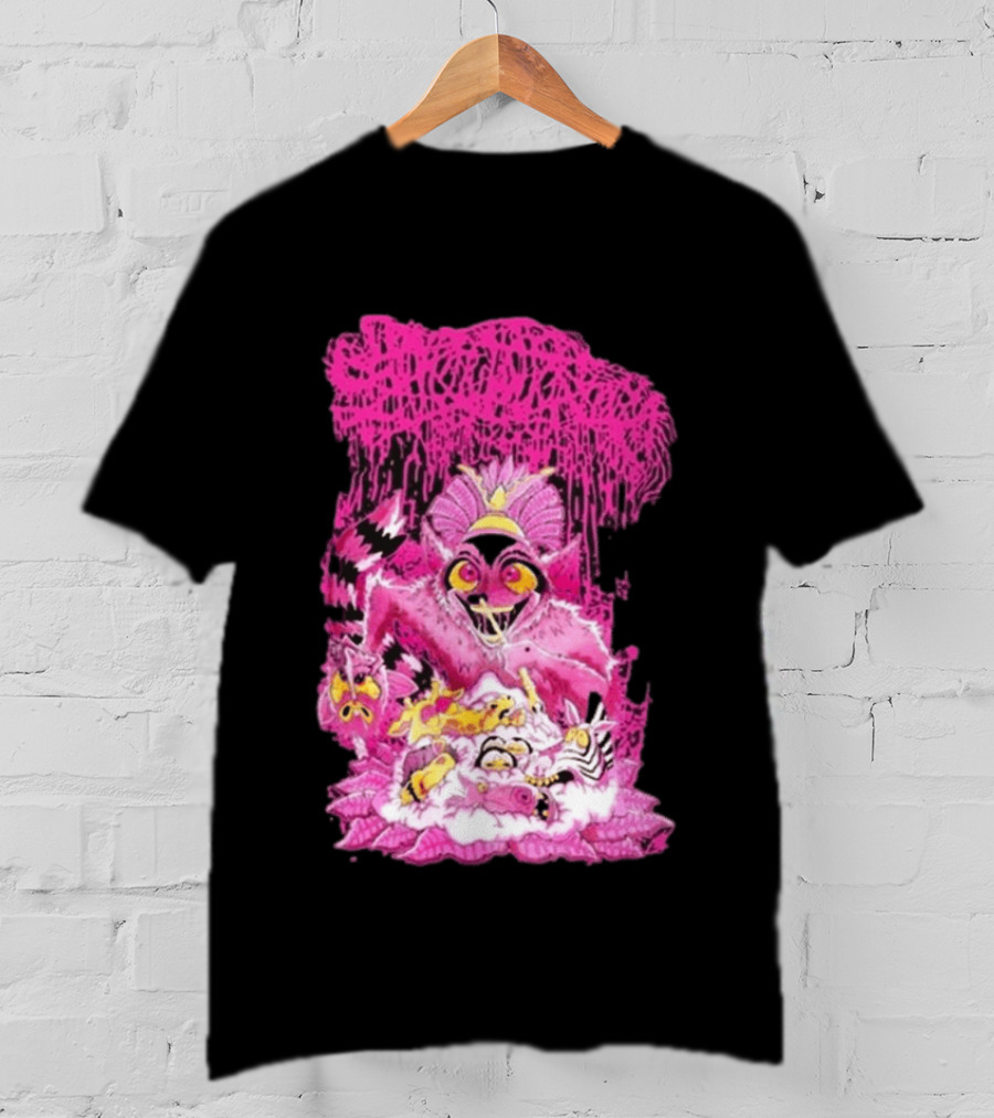 New Sanguisugabogg Pink Monster King Julian Purple T-Shirt