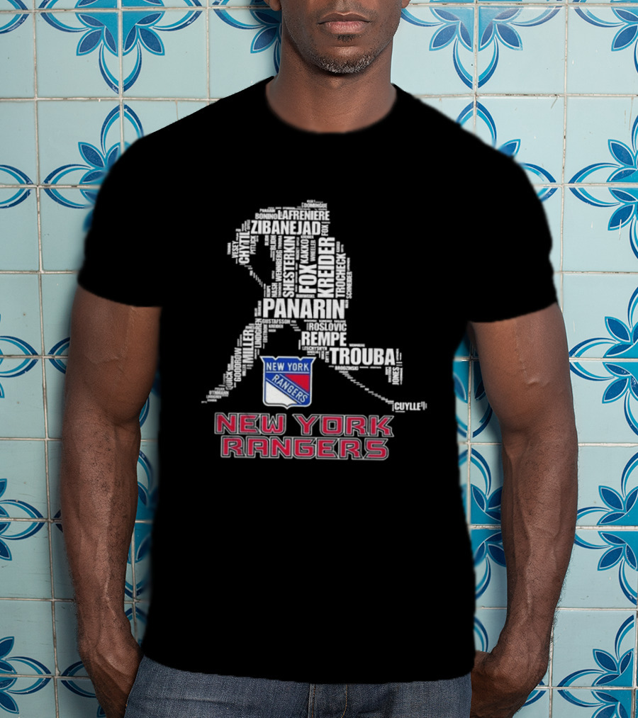New York Rangers Hockey 2024 Panarin Trouba T-Shirt
