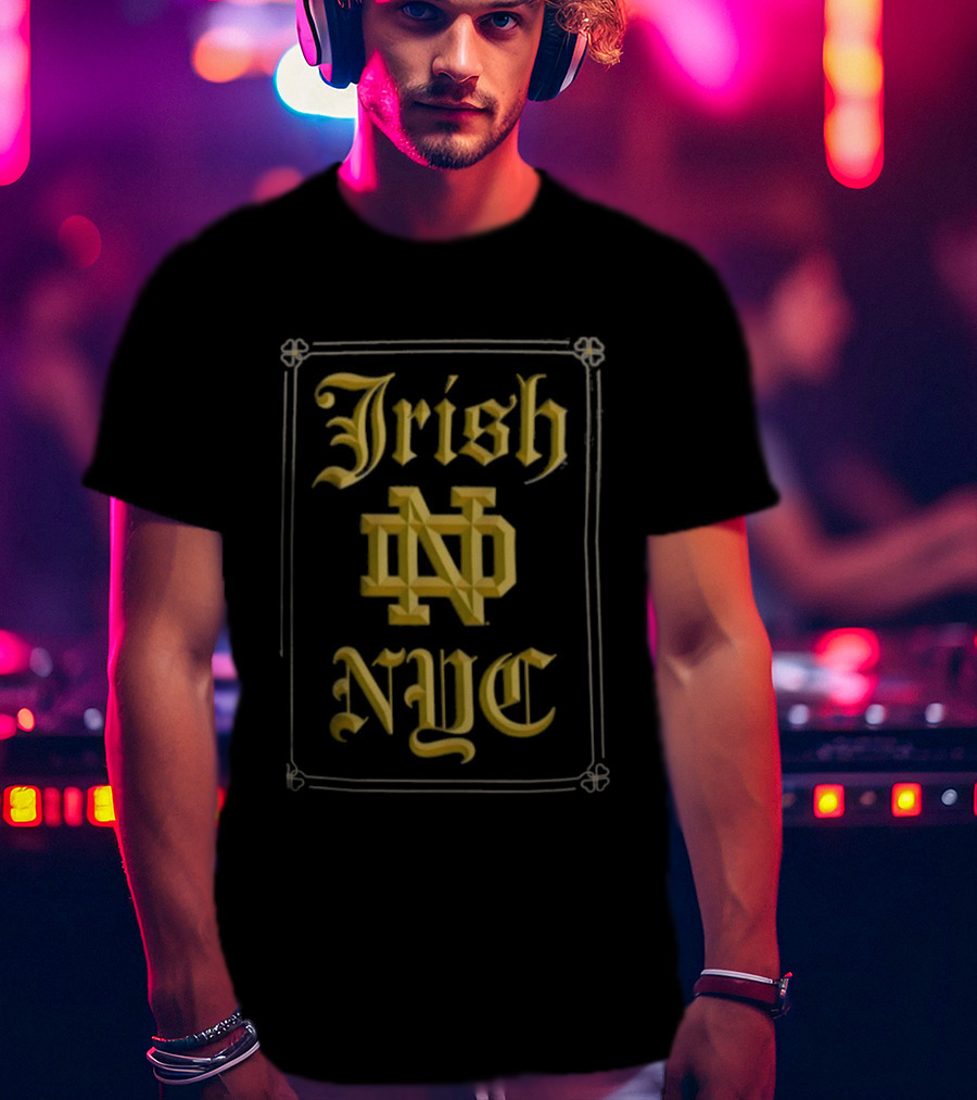 Under Armour Notre Dame Irish NYC 2024 Shamrock Series T-Shirt