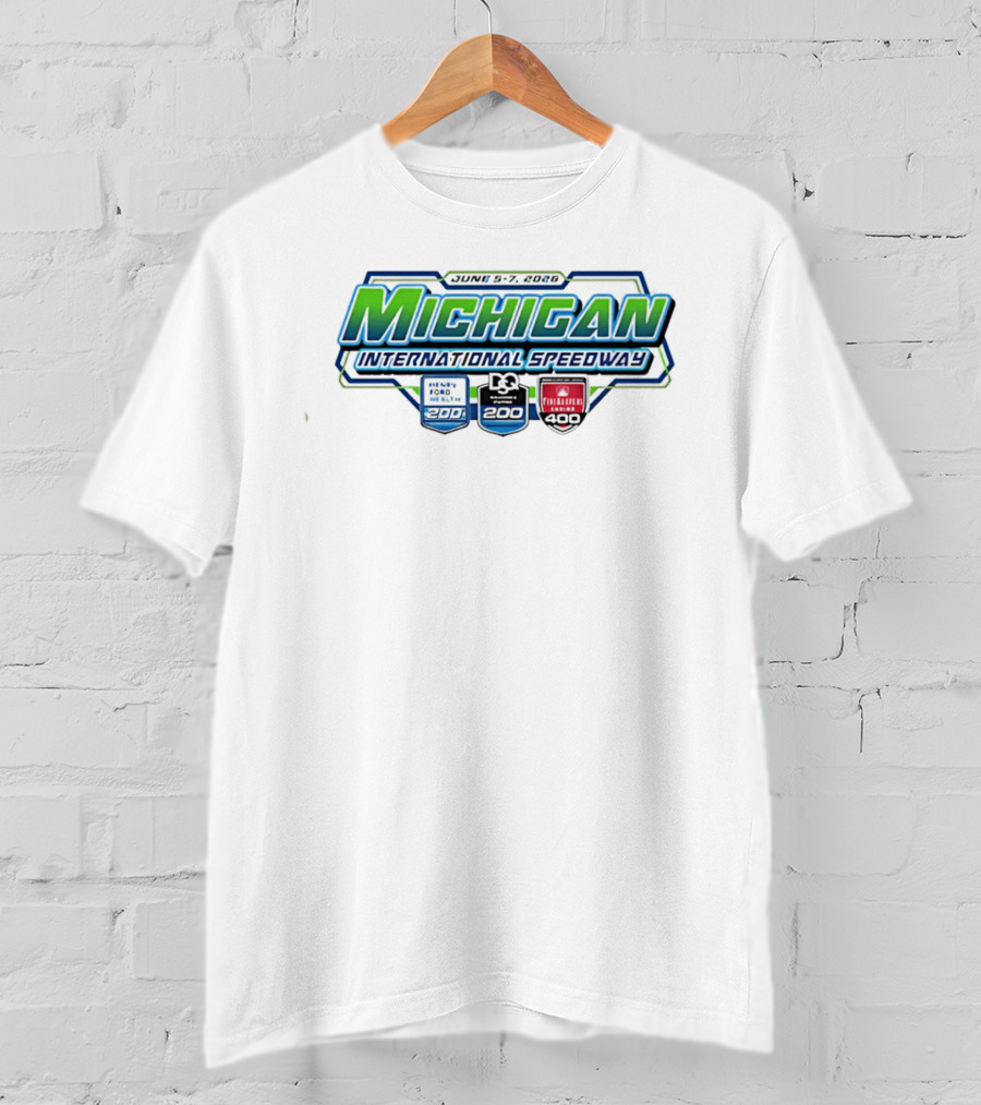 June 12 14 2026 Michigan International Speedway 200 400 T-Shirt
