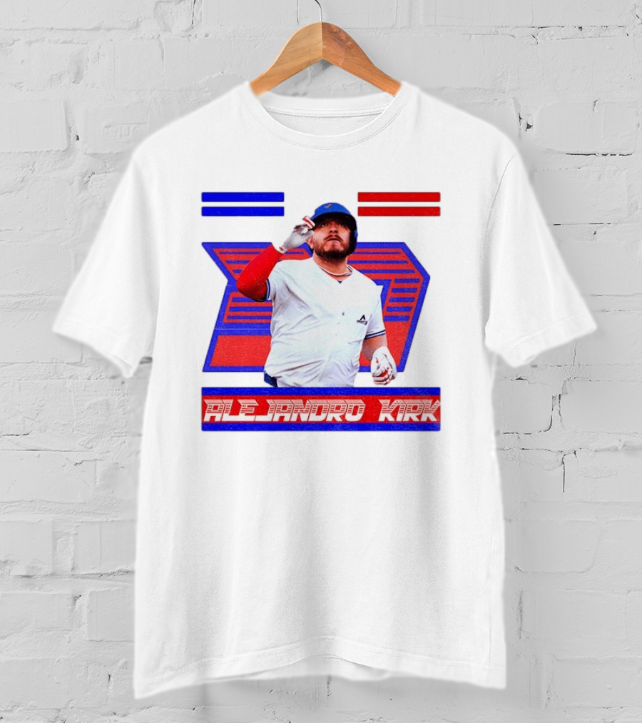 Alejandro Kirk Toronto Blue Jays 2025 MLB Player T-Shirt