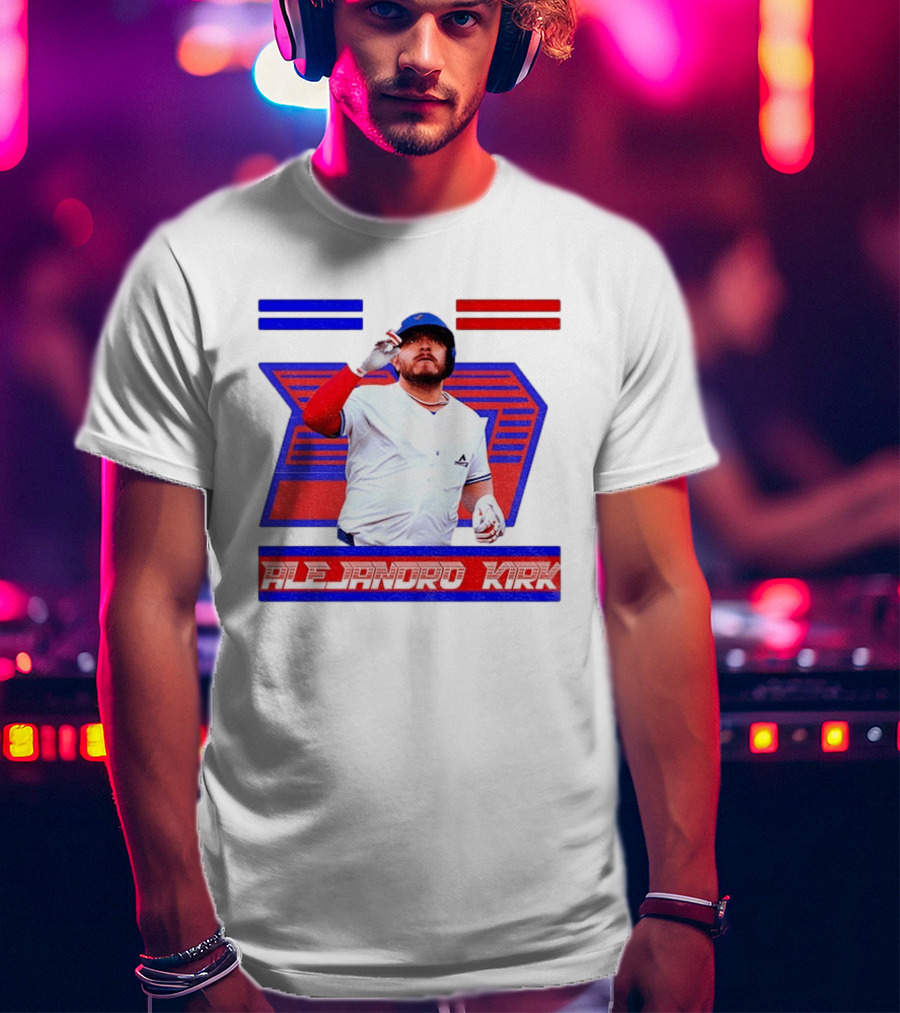 Alejandro Kirk Toronto Blue Jays 2025 MLB Player T-Shirt