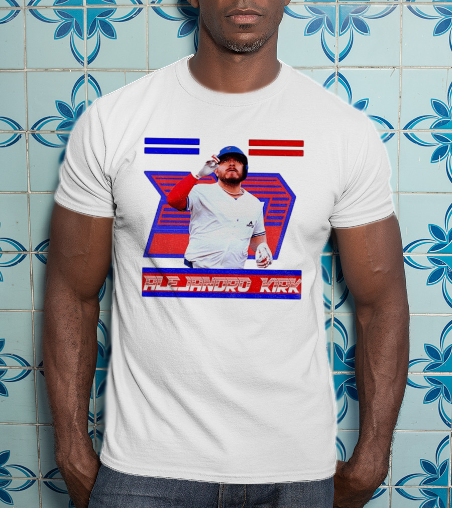 Alejandro Kirk Toronto Blue Jays 2025 MLB Player T-Shirt