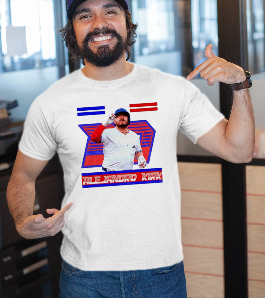 Alejandro Kirk Toronto Blue Jays 2025 MLB Player T-Shirt