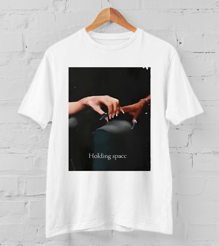 Ariana Cynthia Holding Space Wicked Finger Connection T-Shirt