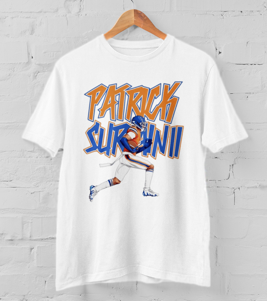 Patrick Surain II Denver Broncos Football T-Shirt