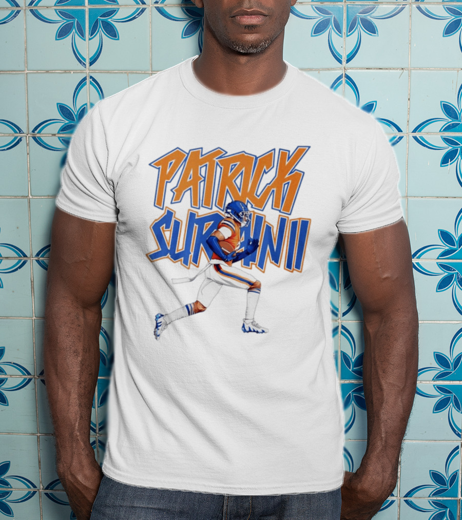 Patrick Surain II Denver Broncos Football T-Shirt