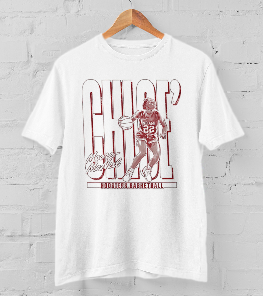 Chloe Moore McNeil Indiana Hoosiers Basketball Player T-Shirt