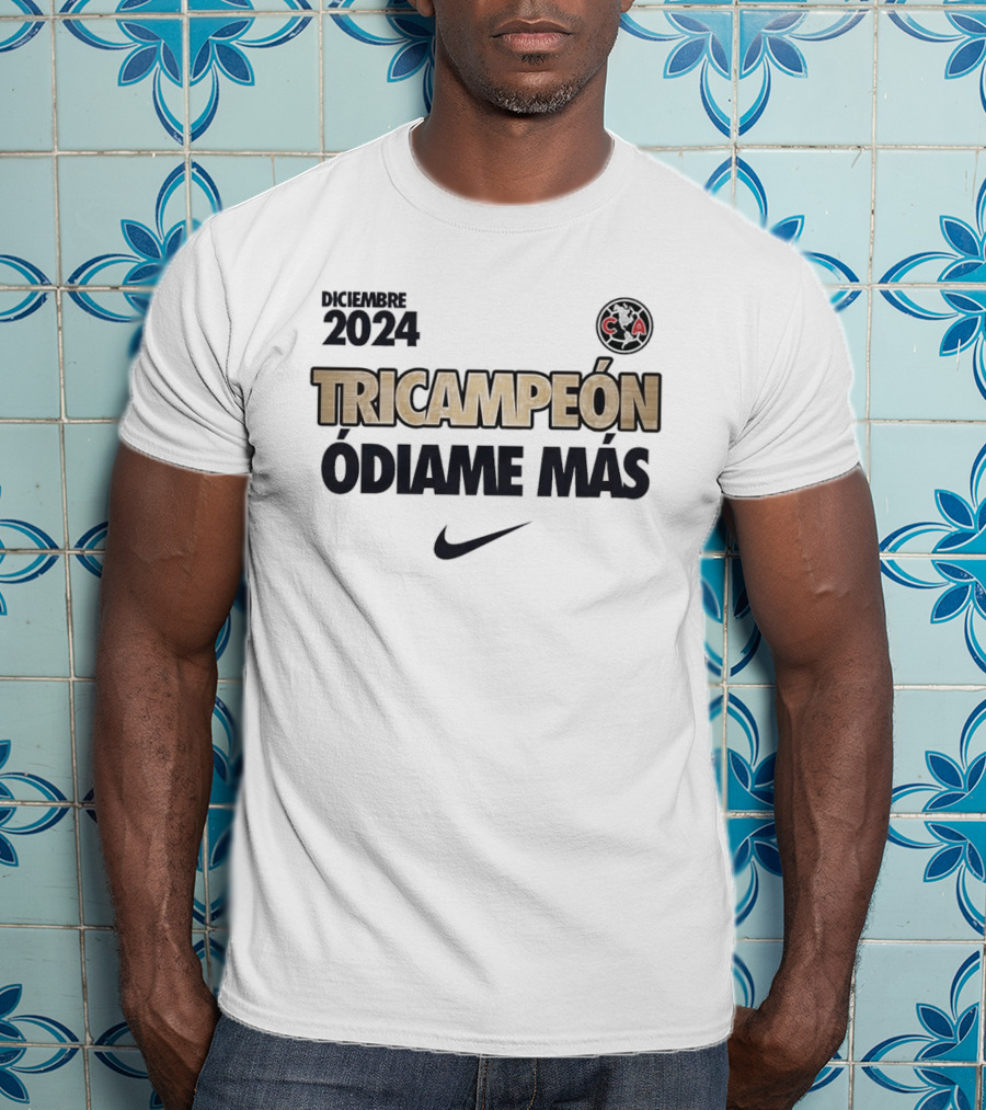 EL Club America Es Tricampeon Del Fubol Mexicano 2024 T-Shirt
