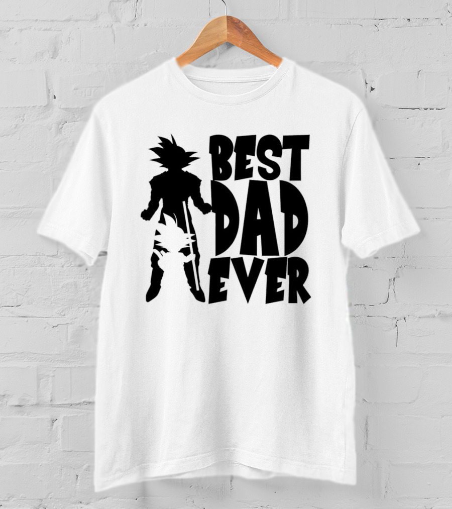 Best Dad Ever Goku Dragon Ball T-Shirt