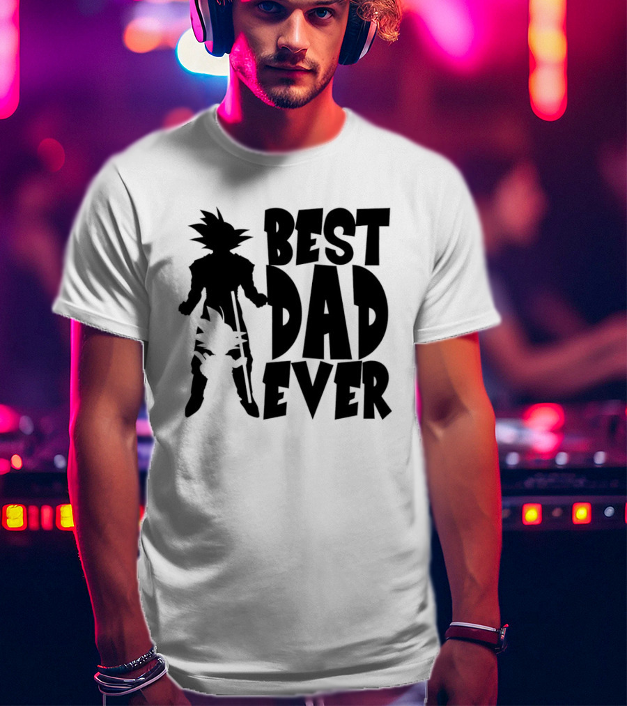 Best Dad Ever Goku Dragon Ball T-Shirt