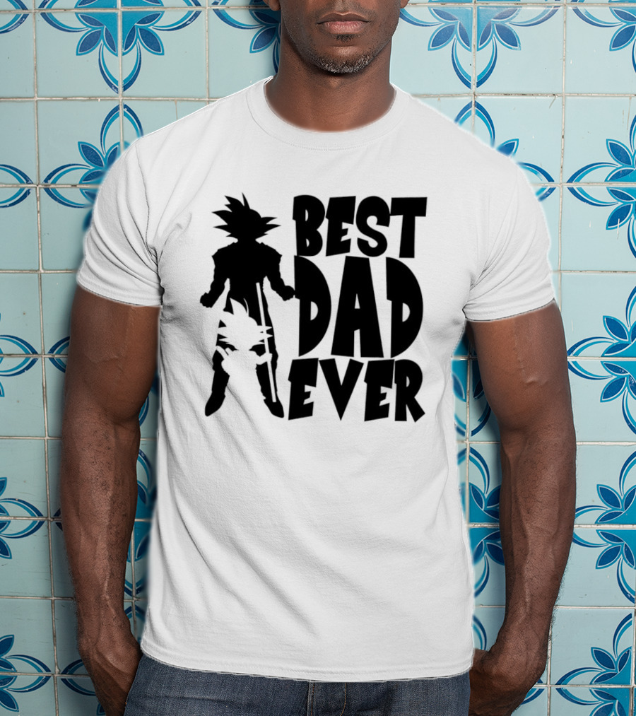 Best Dad Ever Goku Dragon Ball T-Shirt