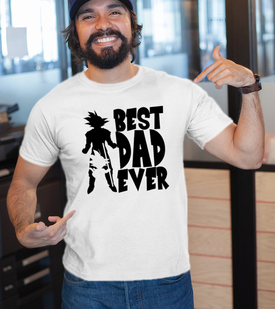 Best Dad Ever Goku Dragon Ball T-Shirt