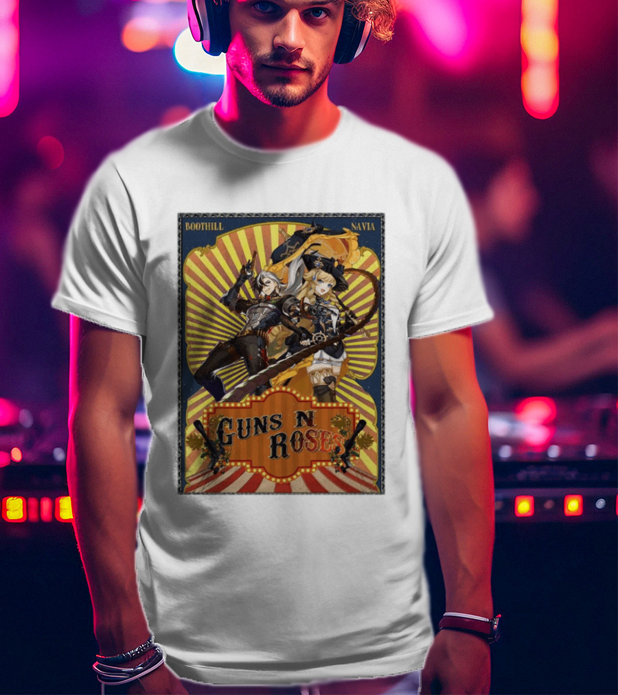 Guns N Roses Navia Boothill Style Concept T-Shirt