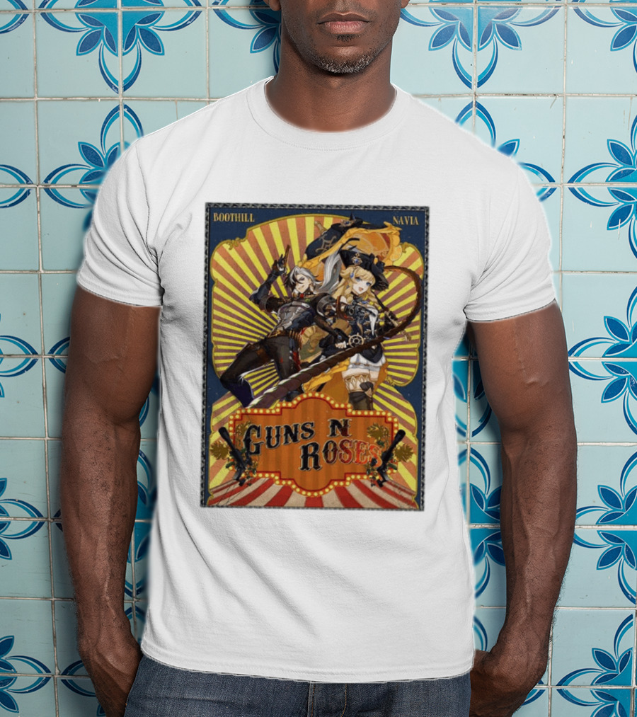 Guns N Roses Navia Boothill Style Concept T-Shirt