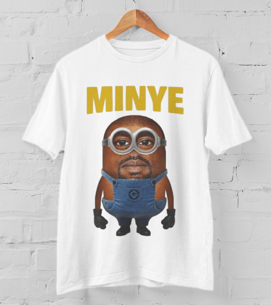 Minye Kanye Fusion Character Minion T-Shirt