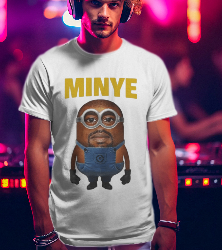 Minye Kanye Fusion Character Minion T-Shirt