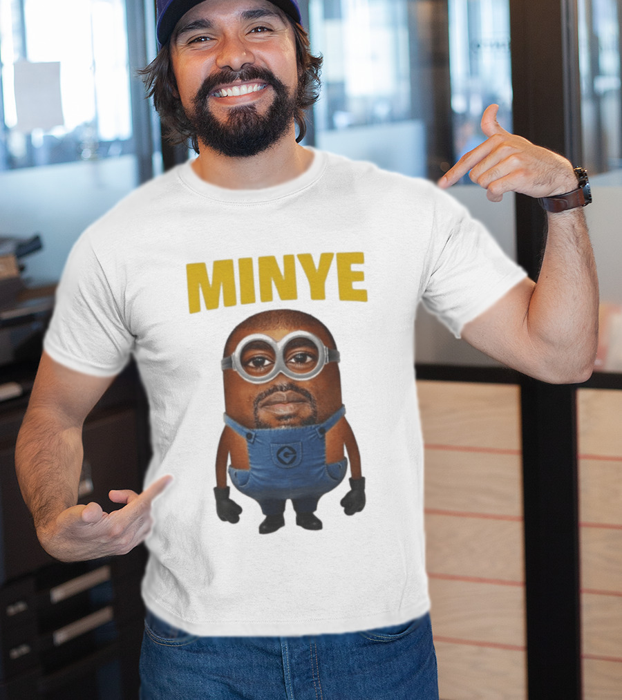 Minye Kanye Fusion Character Minion T-Shirt