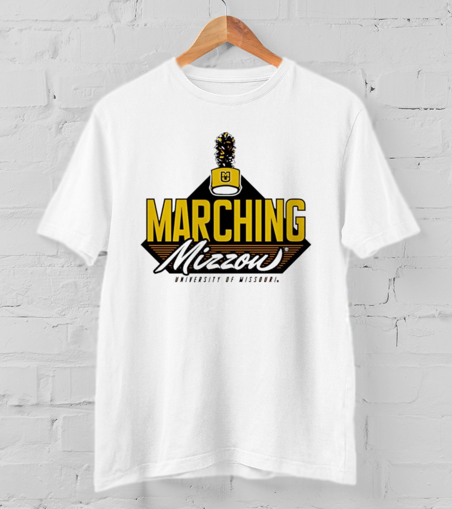 Marching Mizzou University Of Missouri Oval Tiger Head 2024 T-Shirt