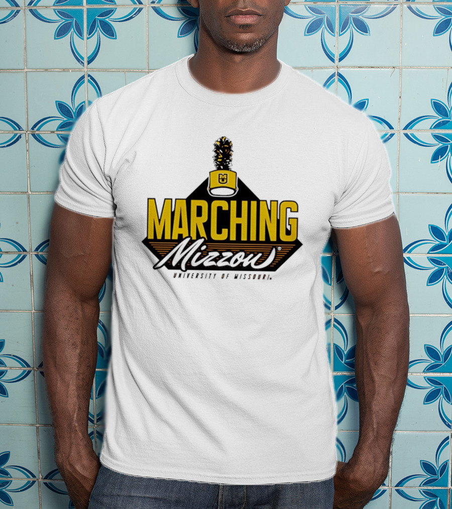 Marching Mizzou University Of Missouri Oval Tiger Head 2024 T-Shirt