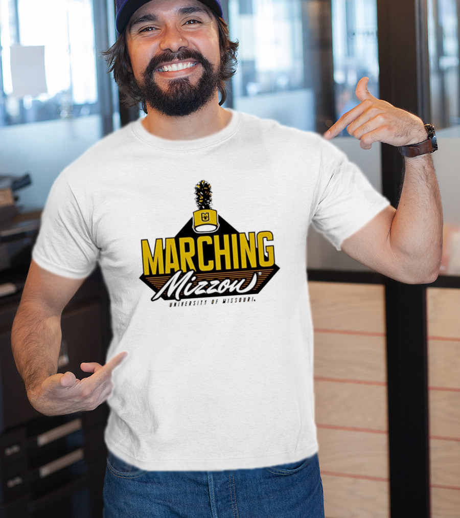Marching Mizzou University Of Missouri Oval Tiger Head 2024 T-Shirt