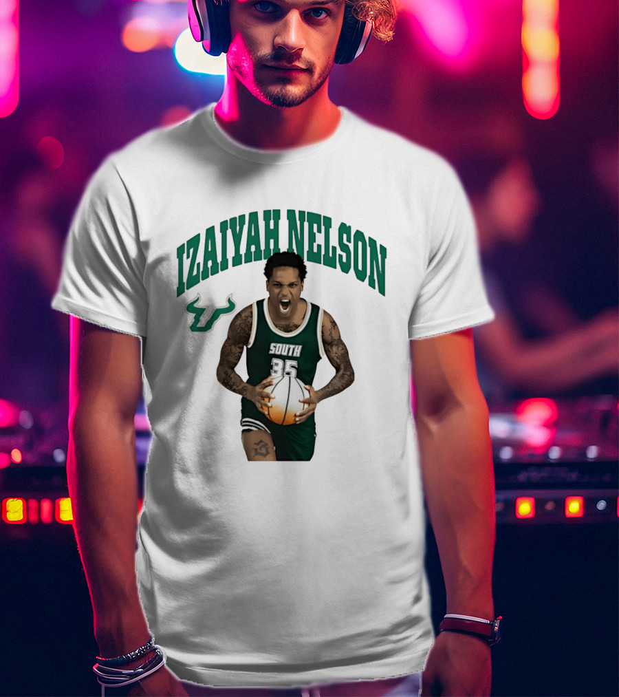 Izaiyah Nelson South Florida Bulls Basketball 35 T-Shirt