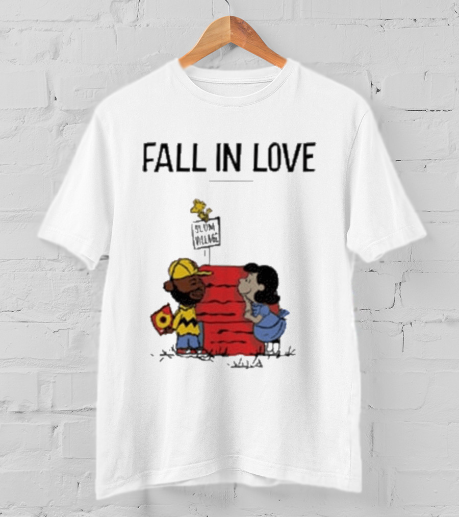 Fall In Love J Dilla Slum Village Lucy Peanuts T-Shirt