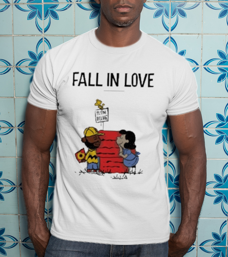 Fall In Love J Dilla Slum Village Lucy Peanuts T-Shirt
