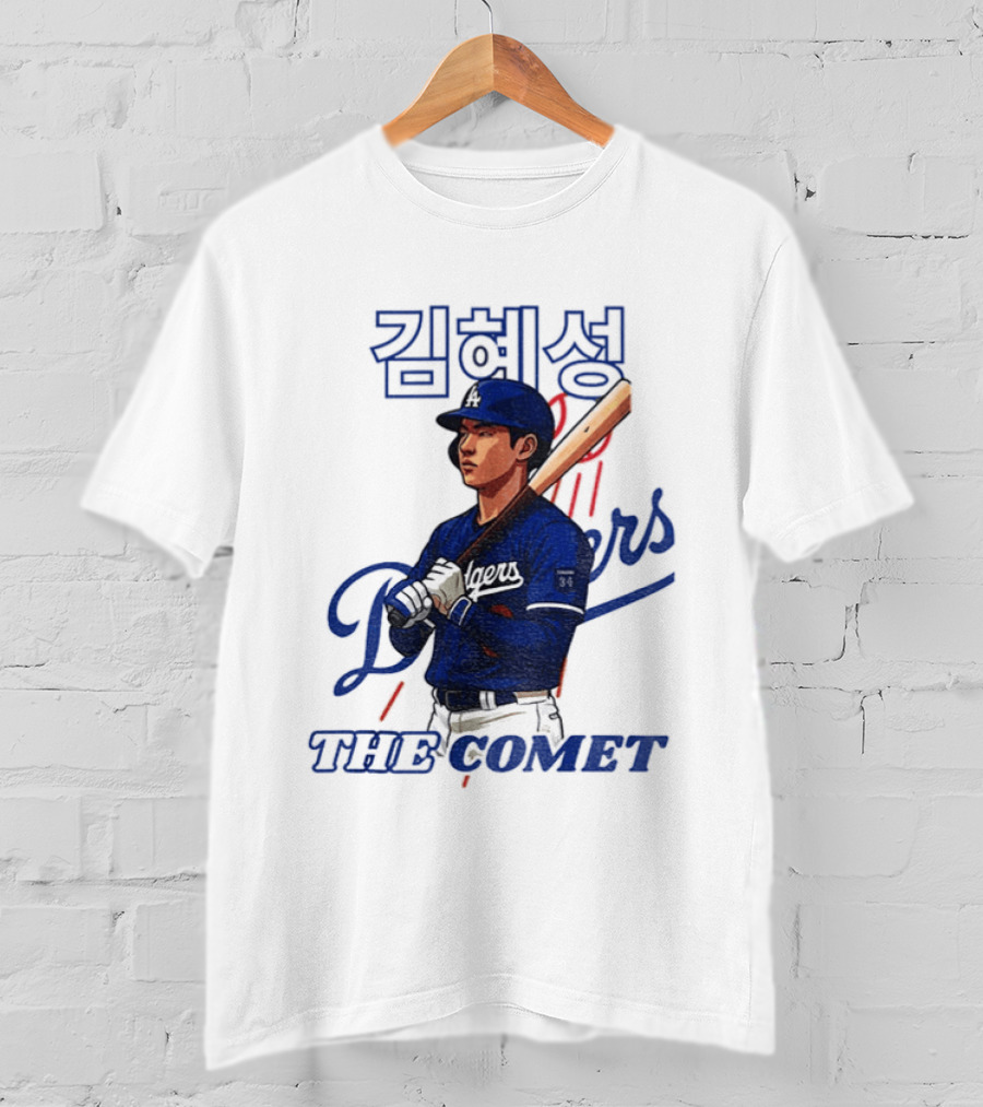 Kim Hye Seong Dodgers Baseball The Comet T-Shirt