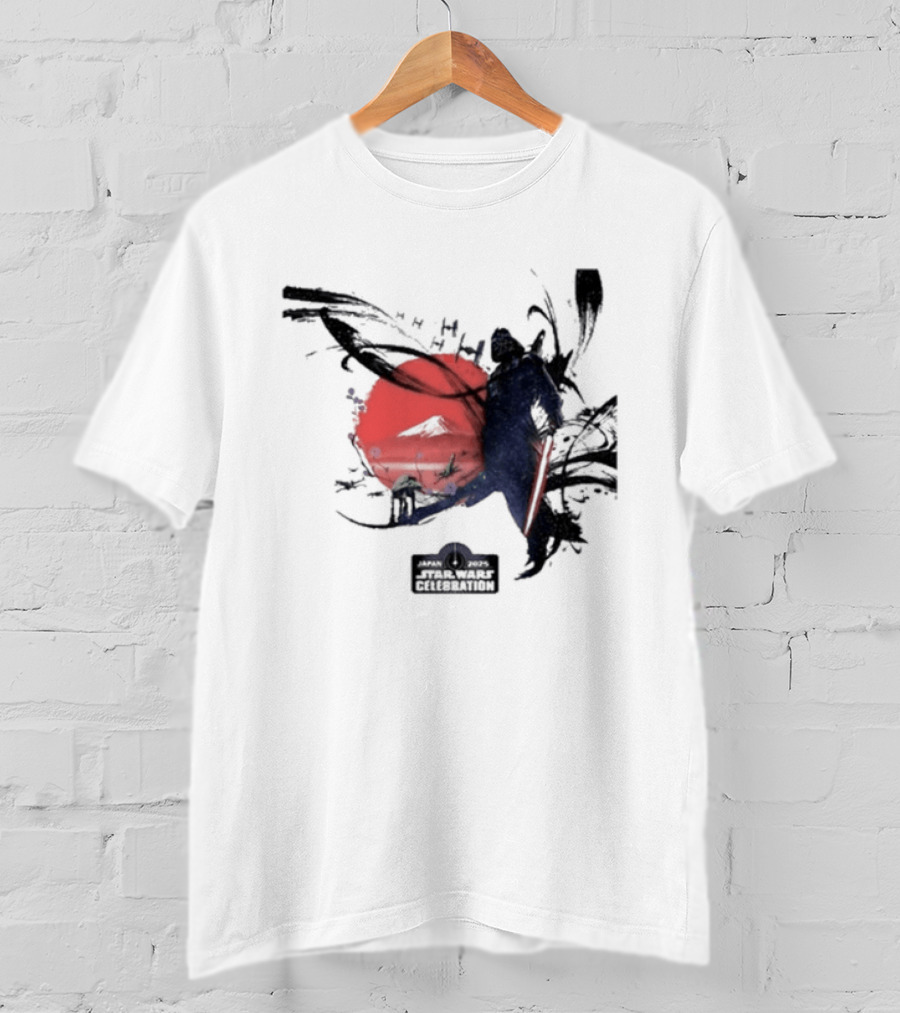 Star Wars Celebration Japan 2025 April 18 20 Darth Vader Samurai Sunburst T-Shirt